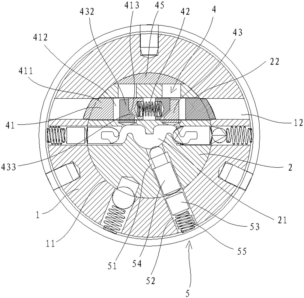 Torsion-resistant lock plug