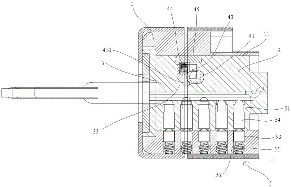 Torsion-resistant lock plug