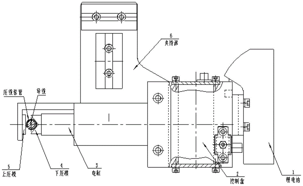 A special intelligent crimping pliers for high-voltage live working robots