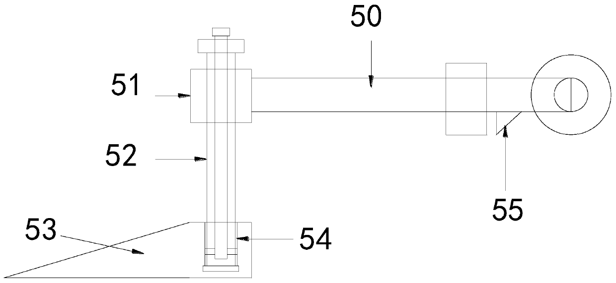 High-efficiency glass rechargeable electric drill with pretreatment function