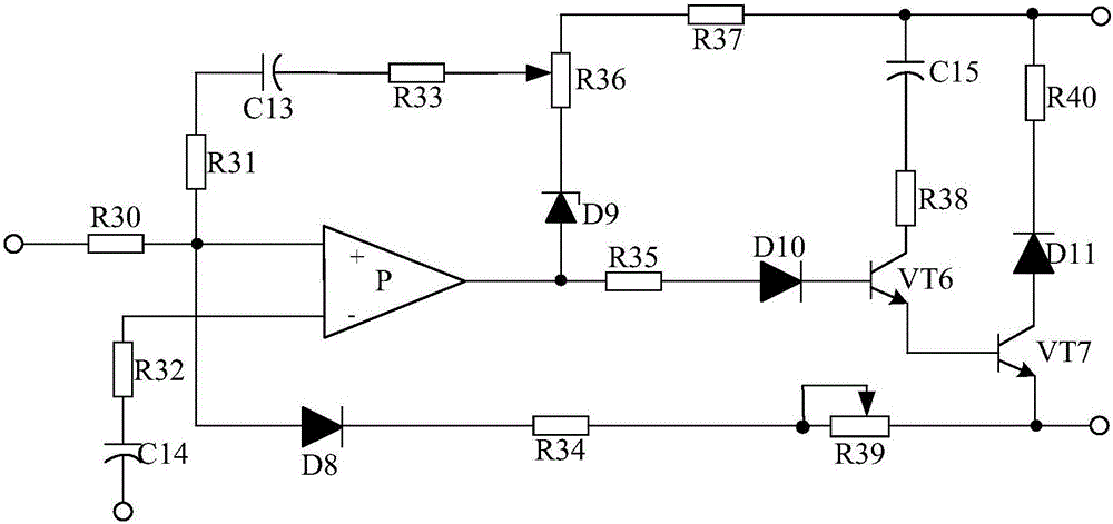 Brightness adjustable high-stability driving system for blue light LED