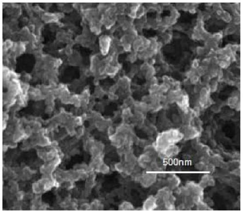 High-strength carbon aerogel as well as preparation method and application thereof