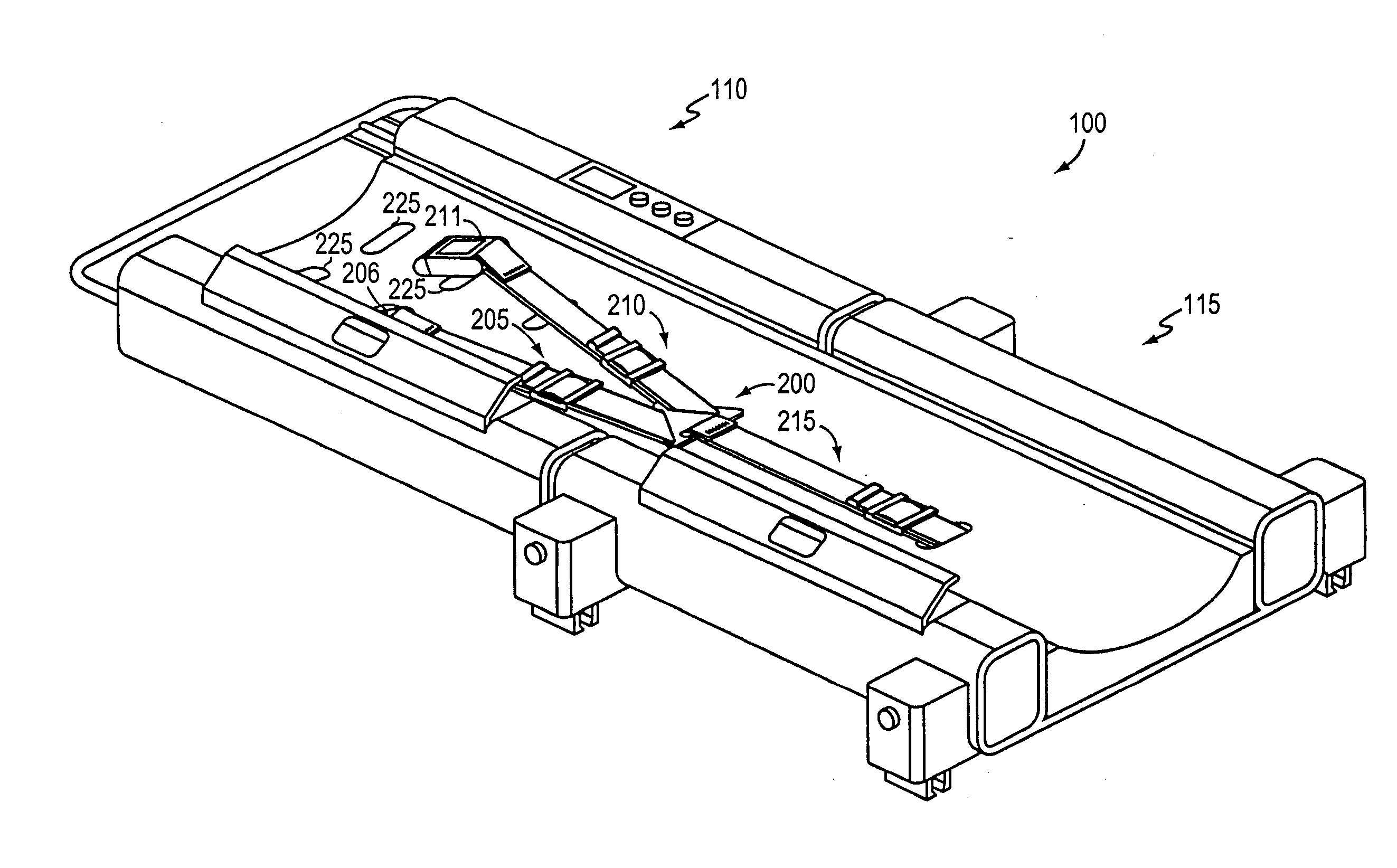 Pediatric emergency transport device