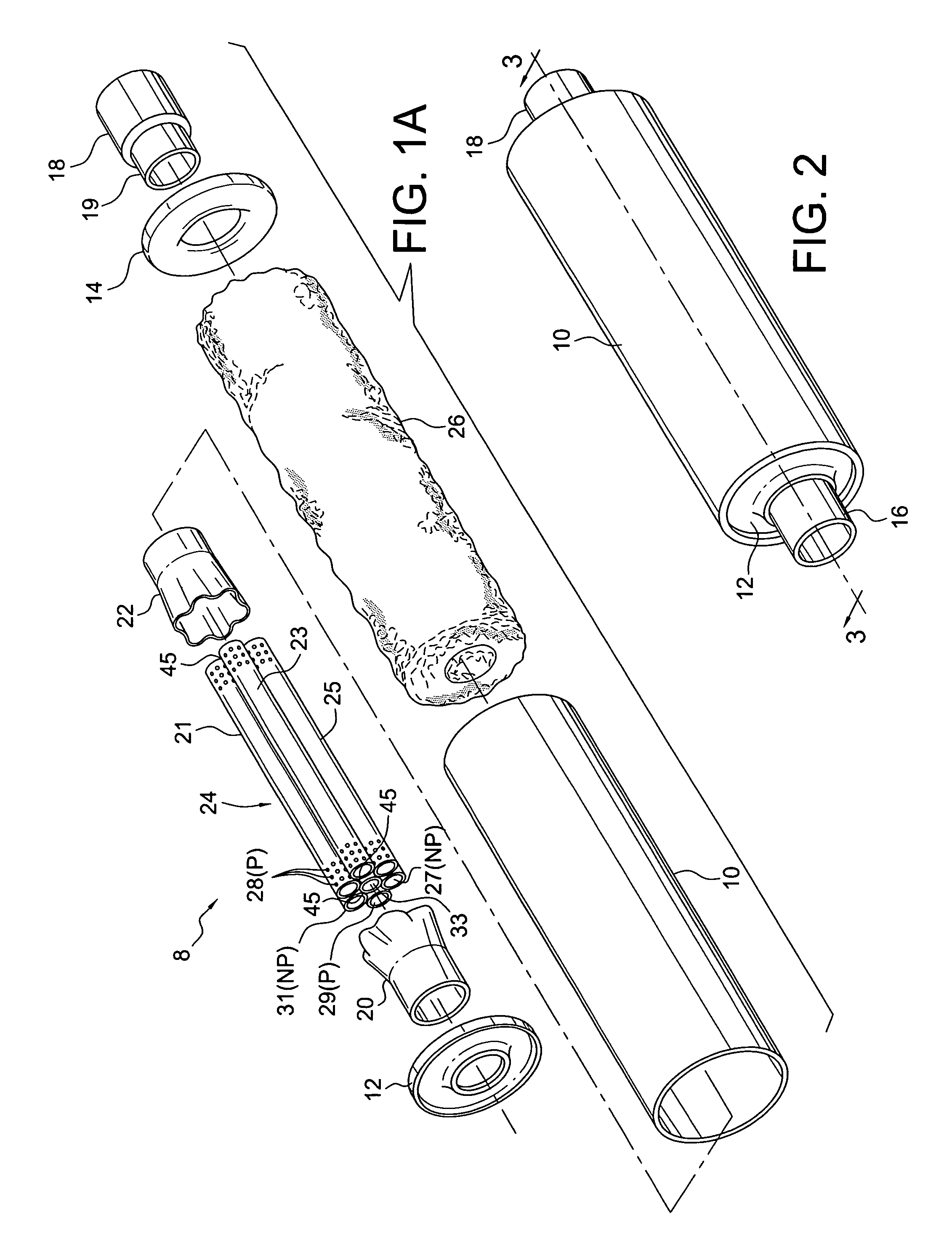 Exhaust muffler for internal combustion engines