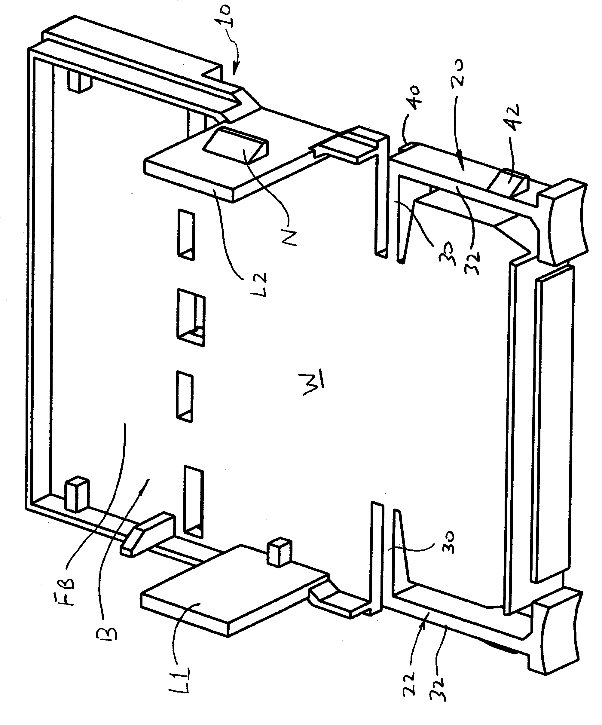 Integrated DIN rail attachment feature for superior attachment