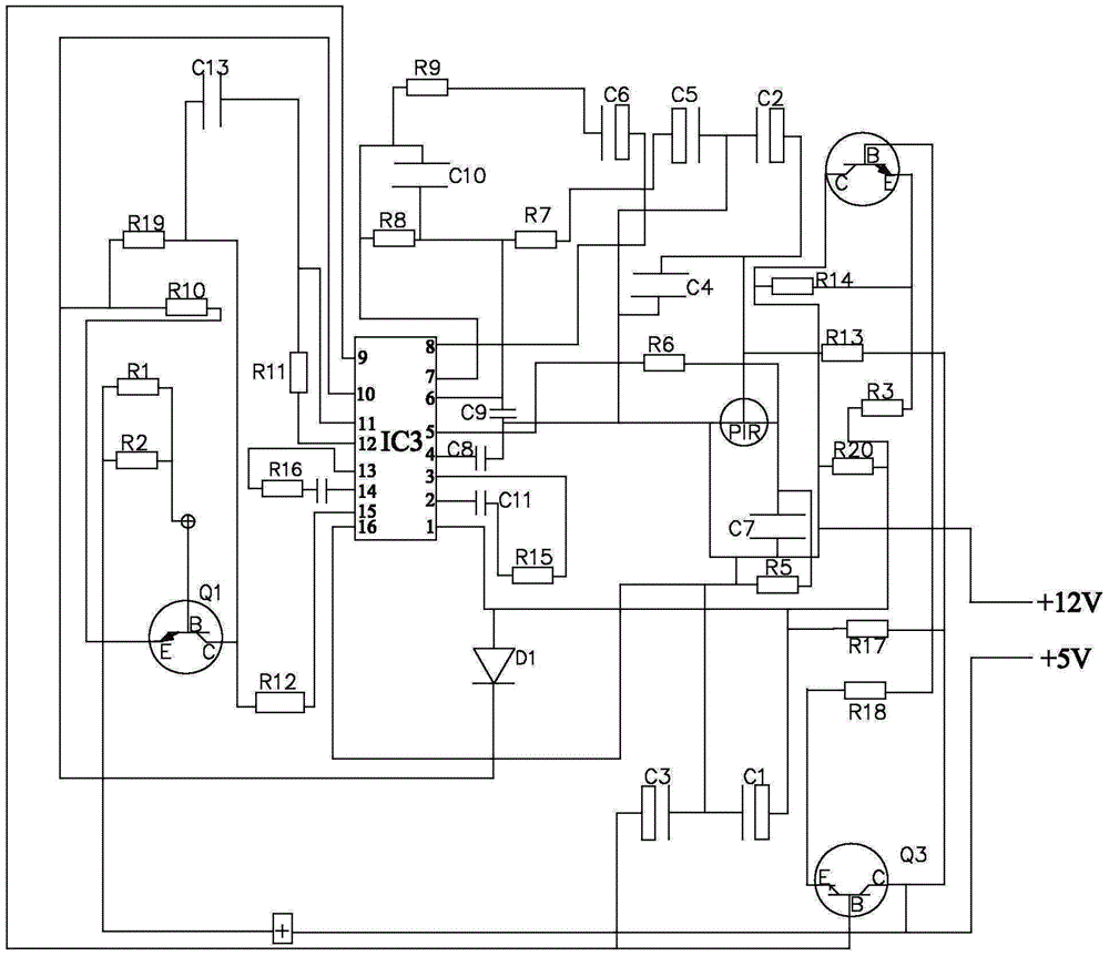 Camera and lighting all-in-one machine for elevator