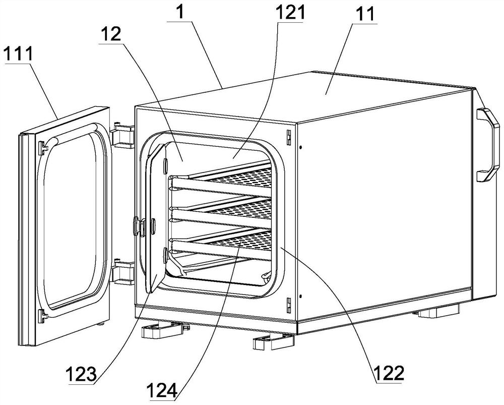 Abutment method for carbon dioxide incubator and isolator