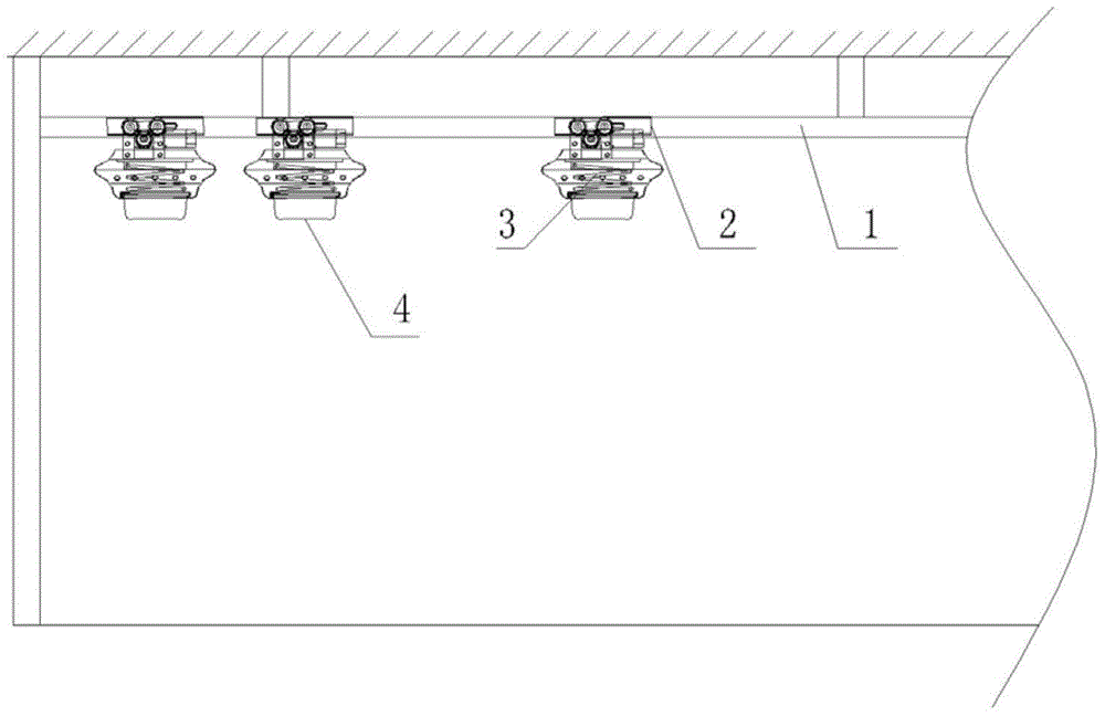 Dish sending device for restaurants