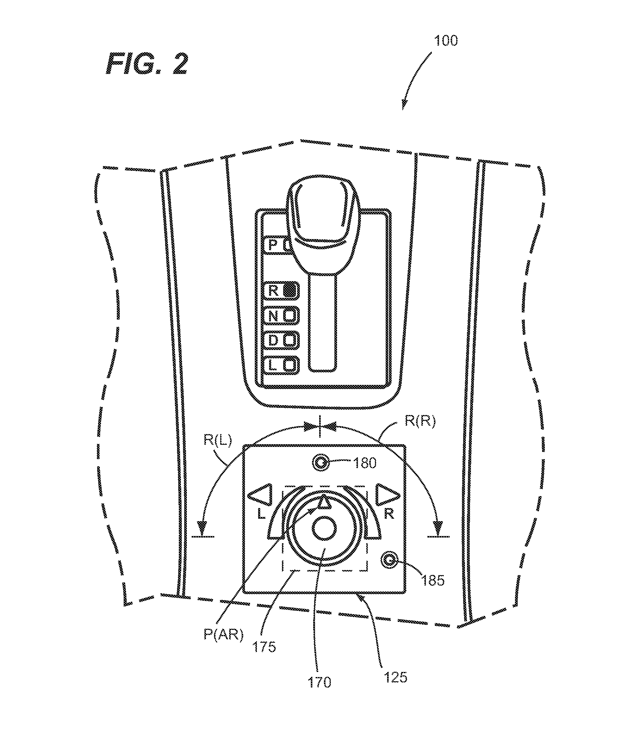 Trailer target monitoring system and method