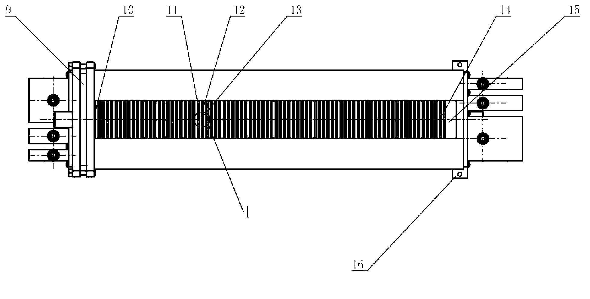 Water-cooled seal fuel cell stack