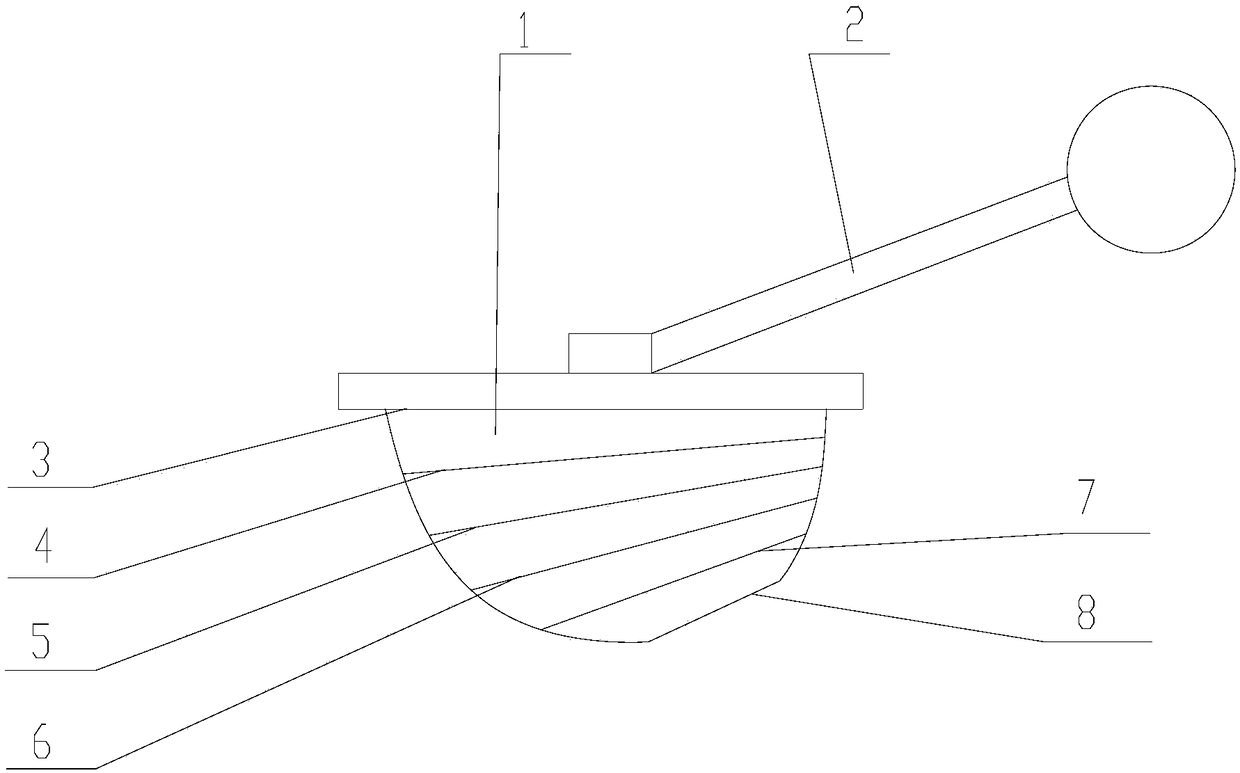 Method for designing multi-section mixed valve element of regulating valve