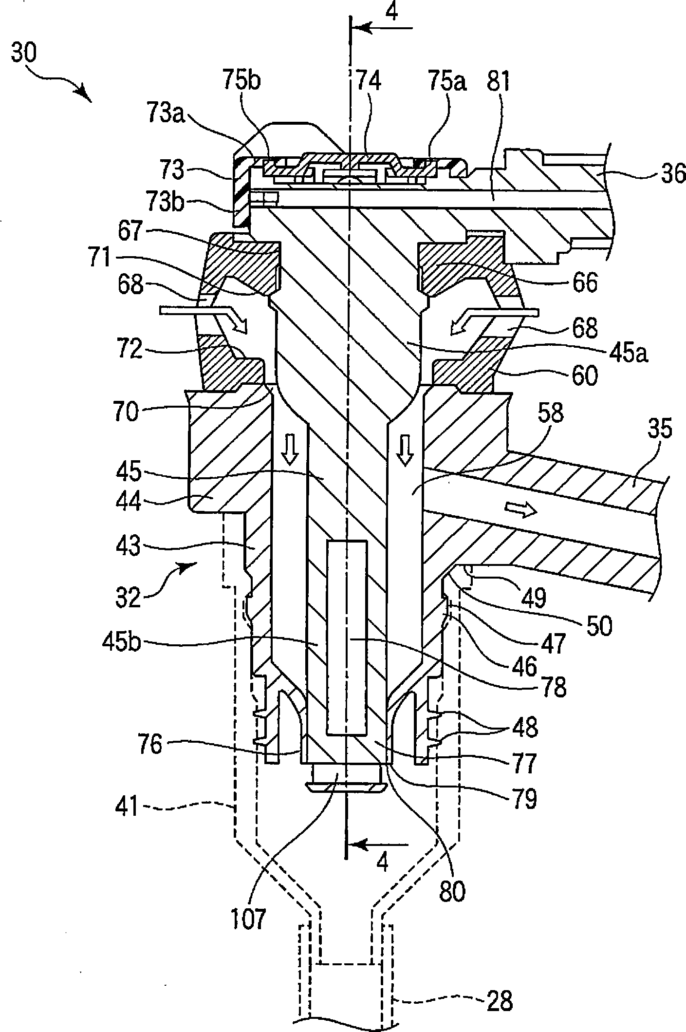 Fluid control device for endoscope