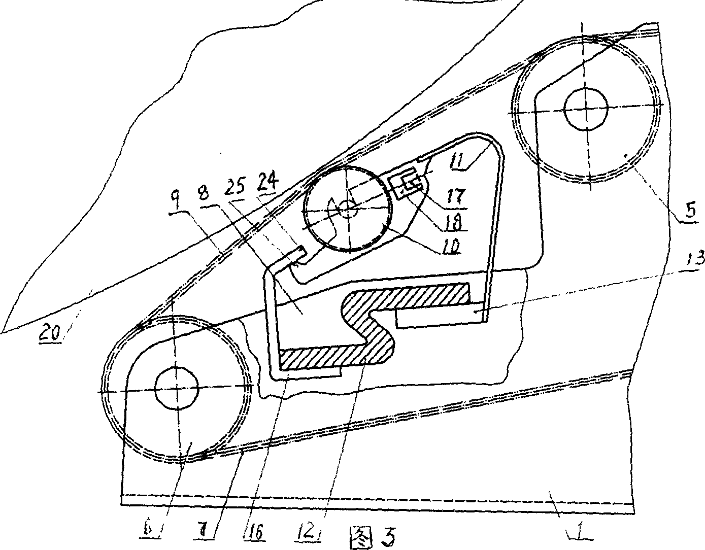 Pasting and feeding apparatus for articles for freezing