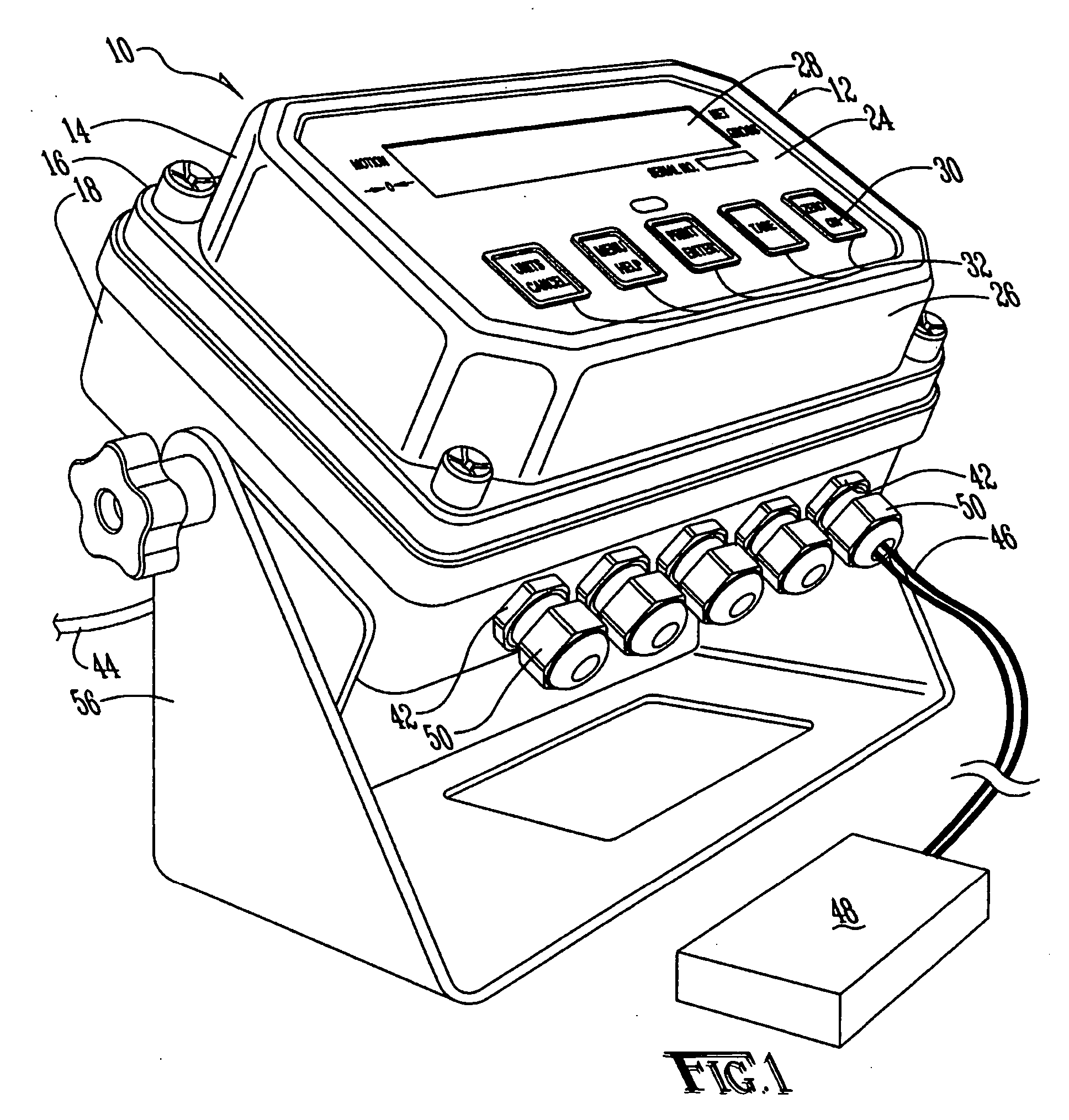 Modular sealed portable digital electronic controller