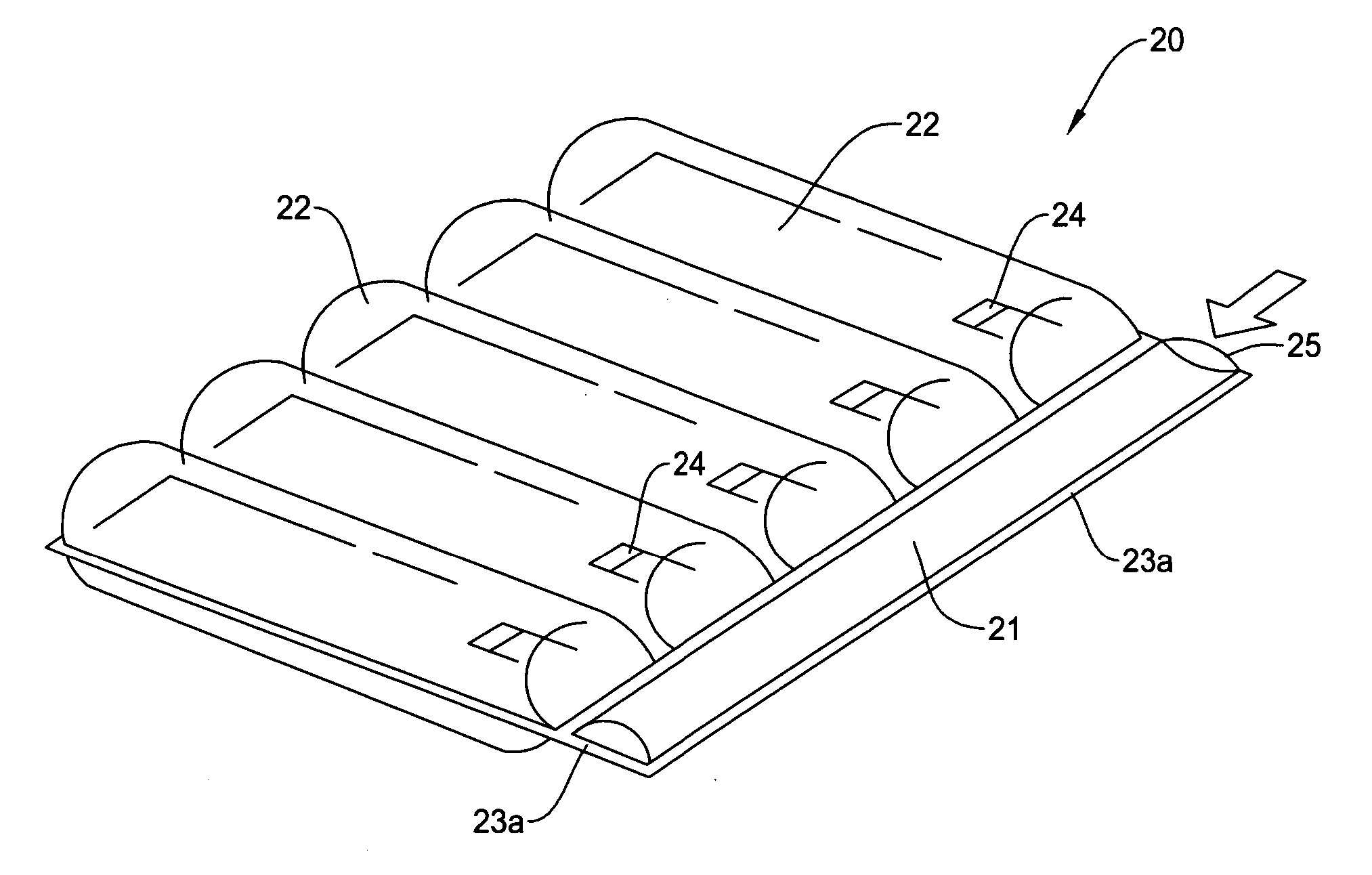 Structure of air-packing device