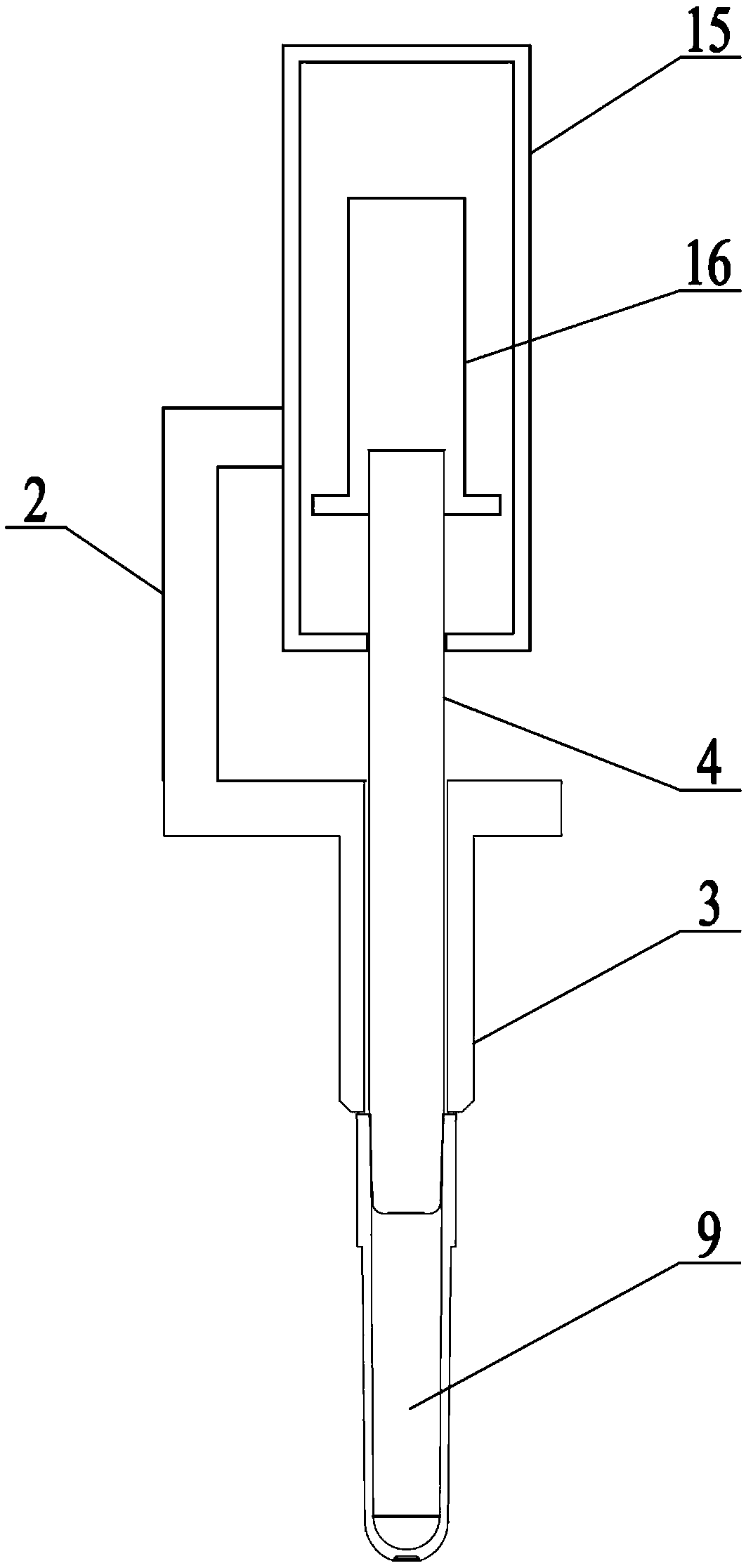 Apparatus and method for picking-up and placing reaction cup and equipment comprising apparatus