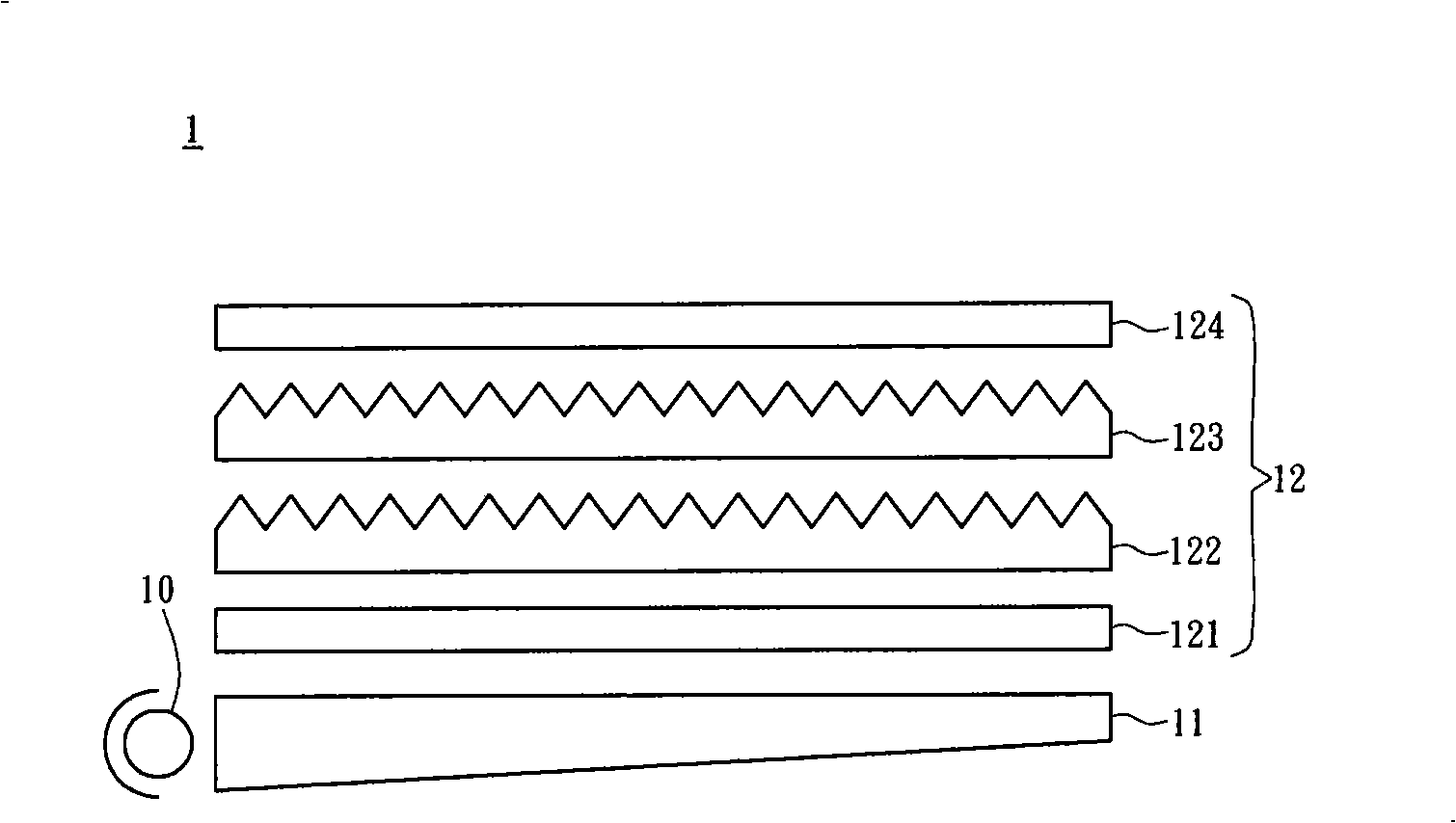 Diffusion brightening film sheet