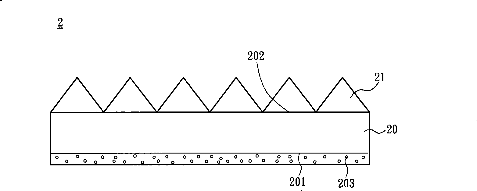 Diffusion brightening film sheet