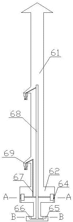 Fire-extinguishing device for office building gallery