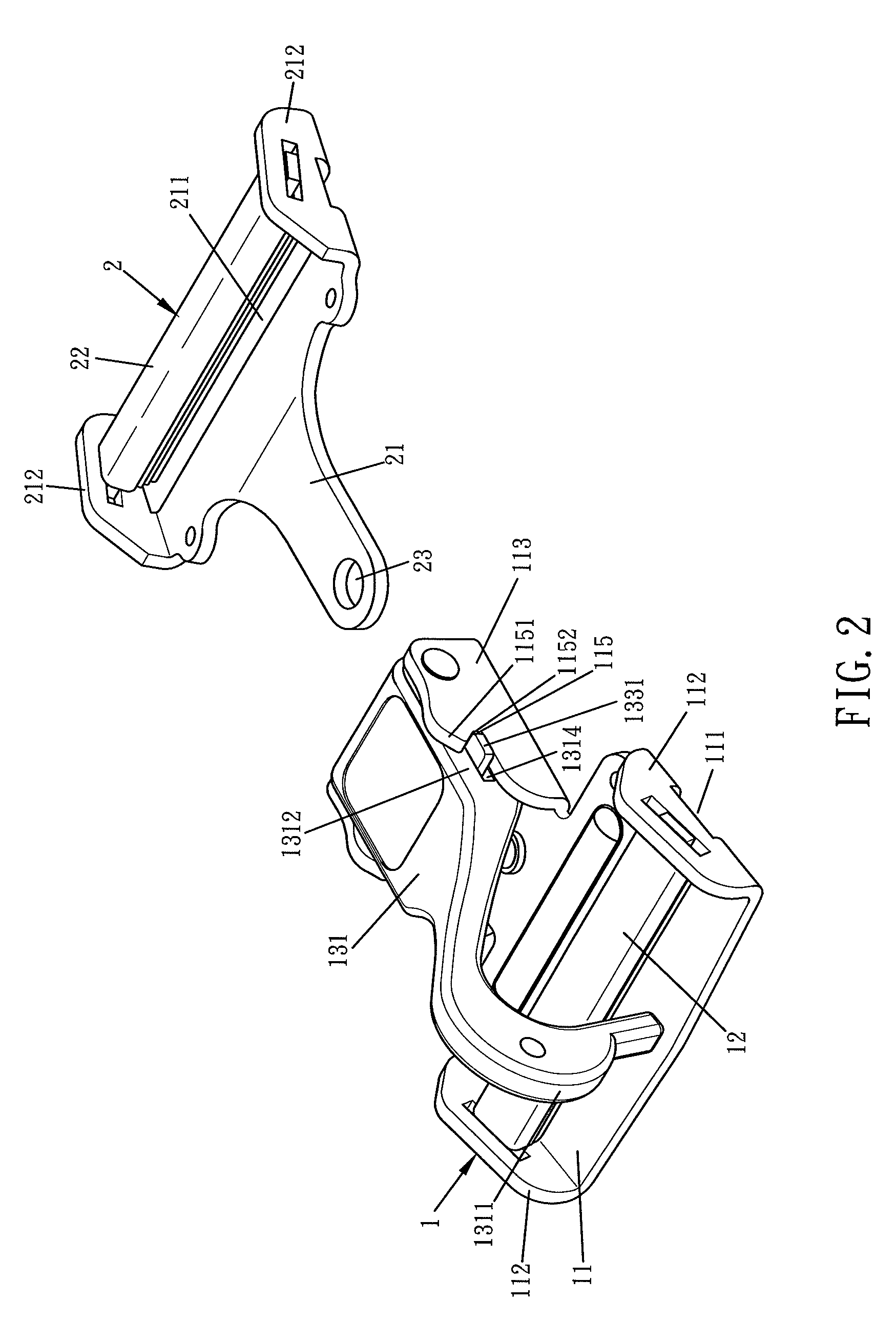 Buckling device for safety belt