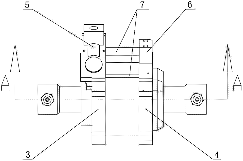 Pile-up valve type gas-driving liquid booster pump