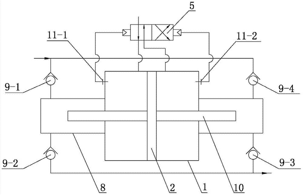 Pile-up valve type gas-driving liquid booster pump