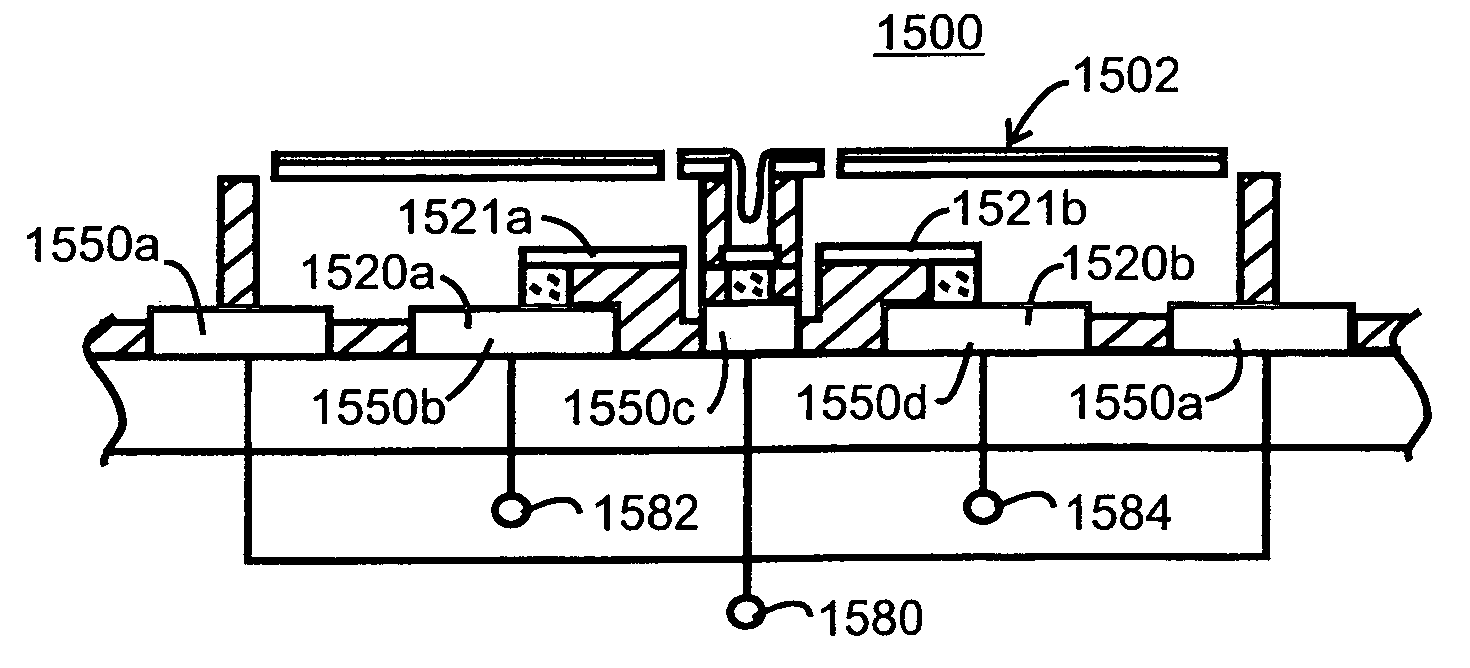 Reflective spatial light modulator having dual layer electrodes and method of fabricating same