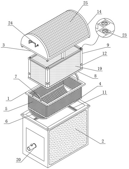 Efficient ultrasonic cleaner capable of continuously cleaning