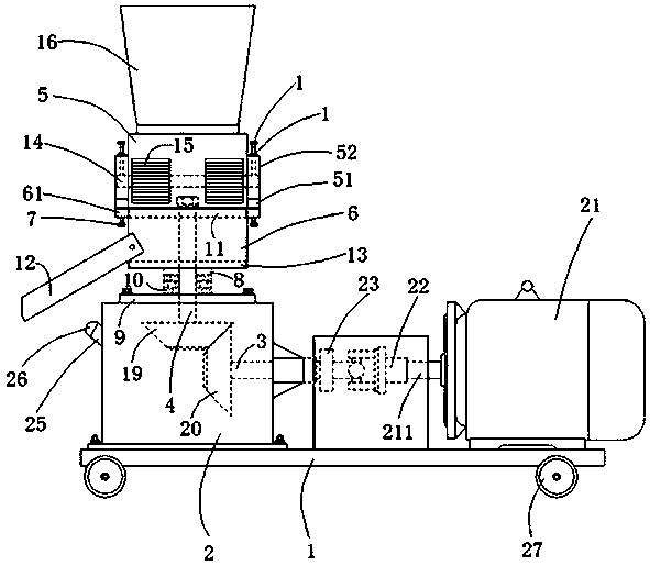 Feed granulator