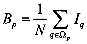 Image texture filtering method based on weighted median filtering