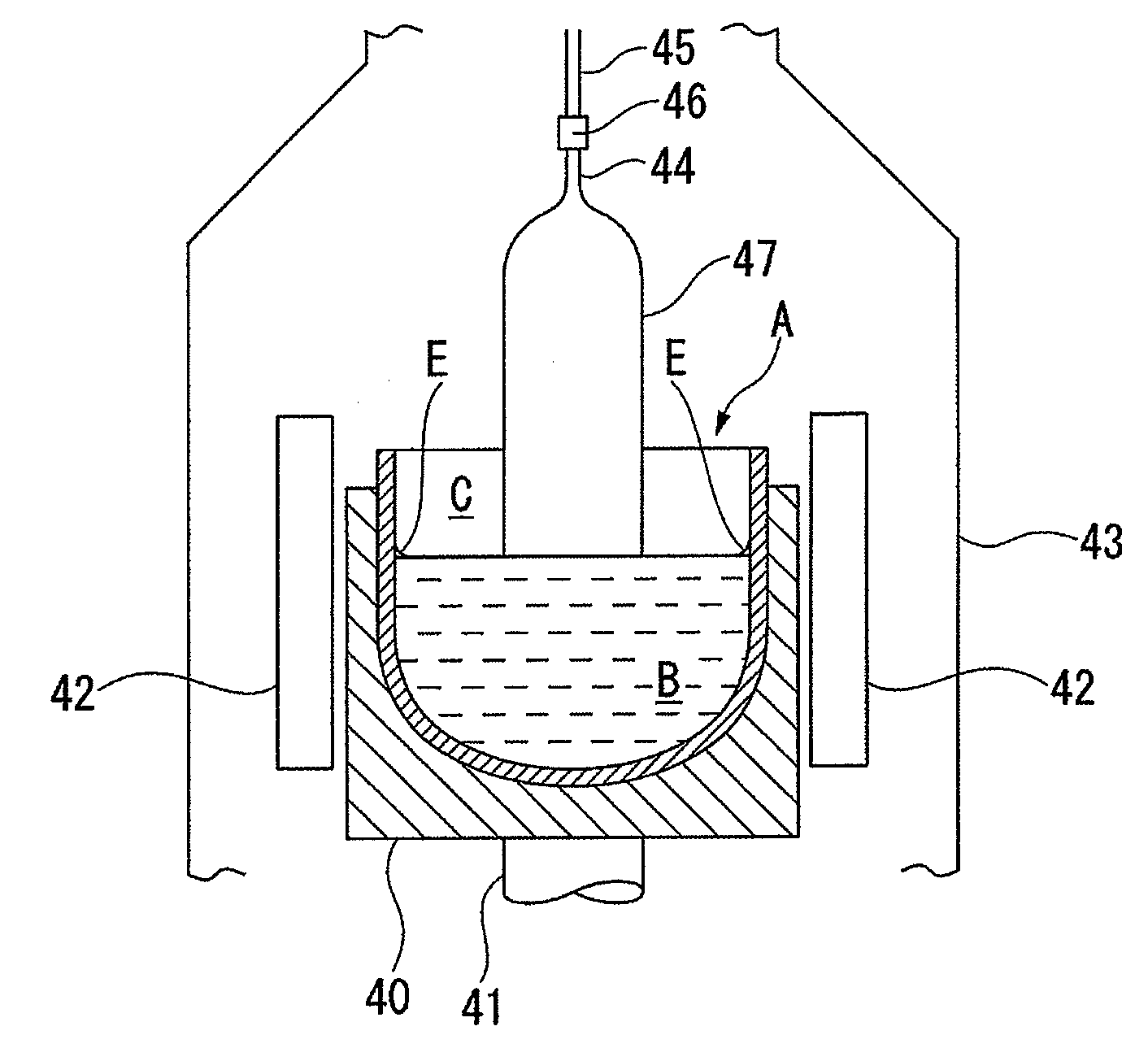 Vitreous silica crucible for pulling single-crystal silicon