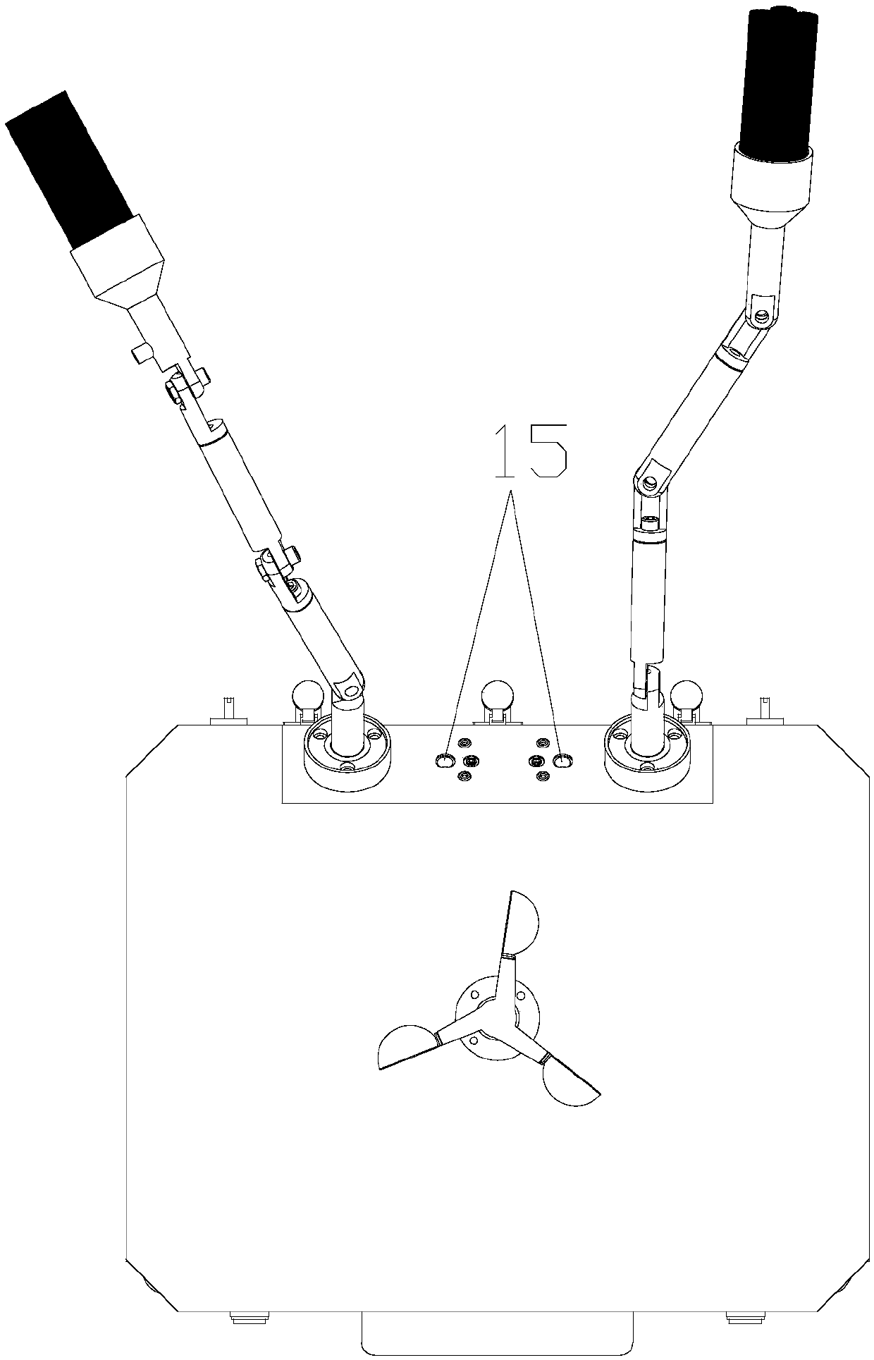 Automatic intelligent steel wire rope oiling device