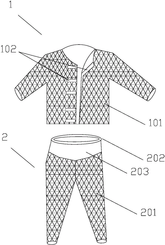 Space isolating ventilating bee-preventing clothes