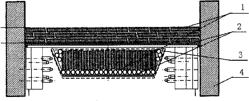 Method for plugging dummy bar head of slab caster