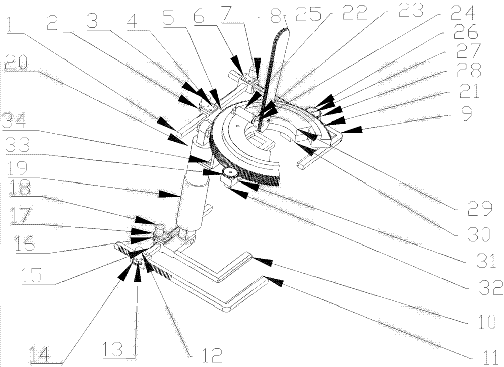 Tree climbing and branch trimming robot