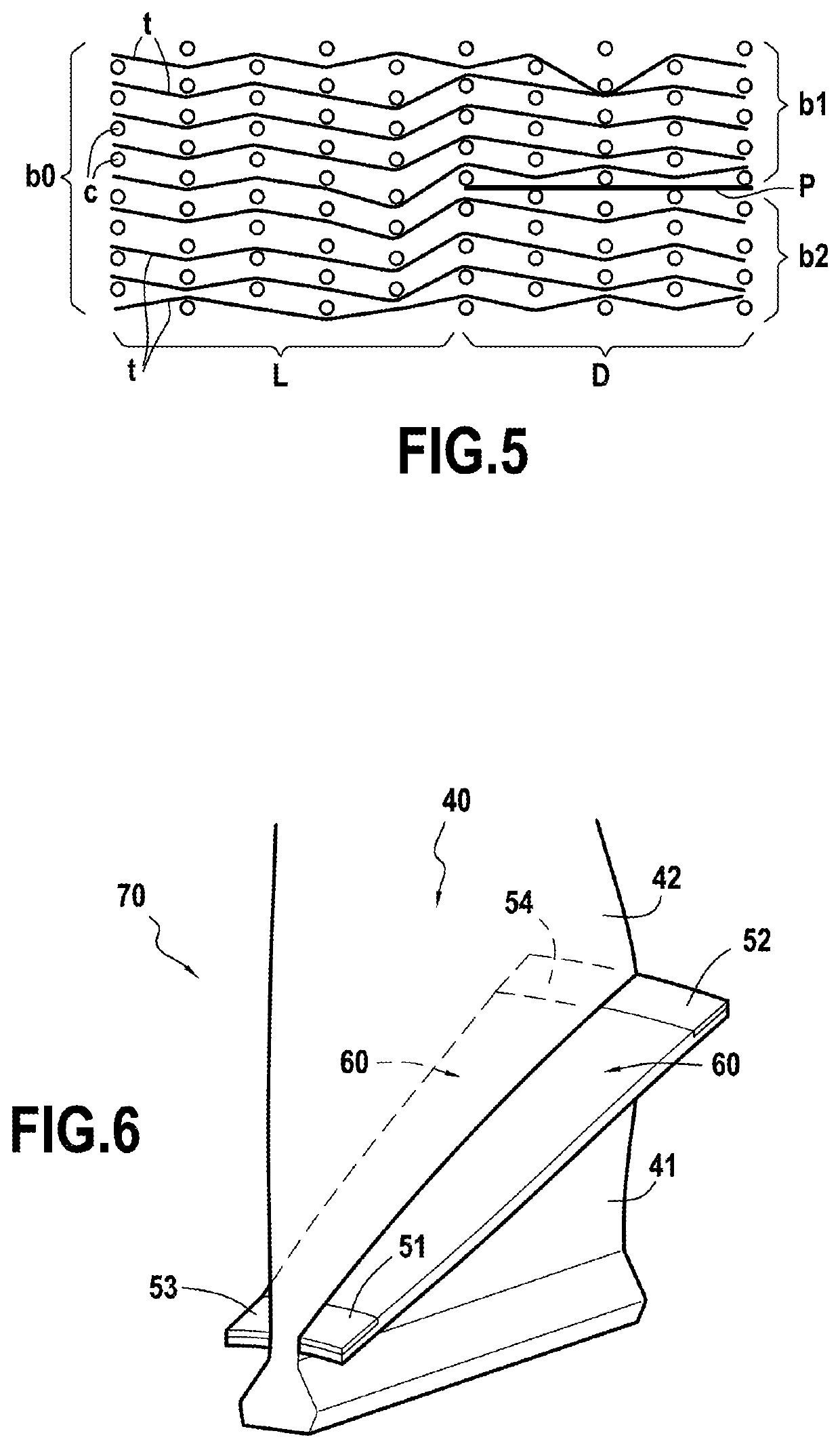 Preform and one-piece vane for turbomachine