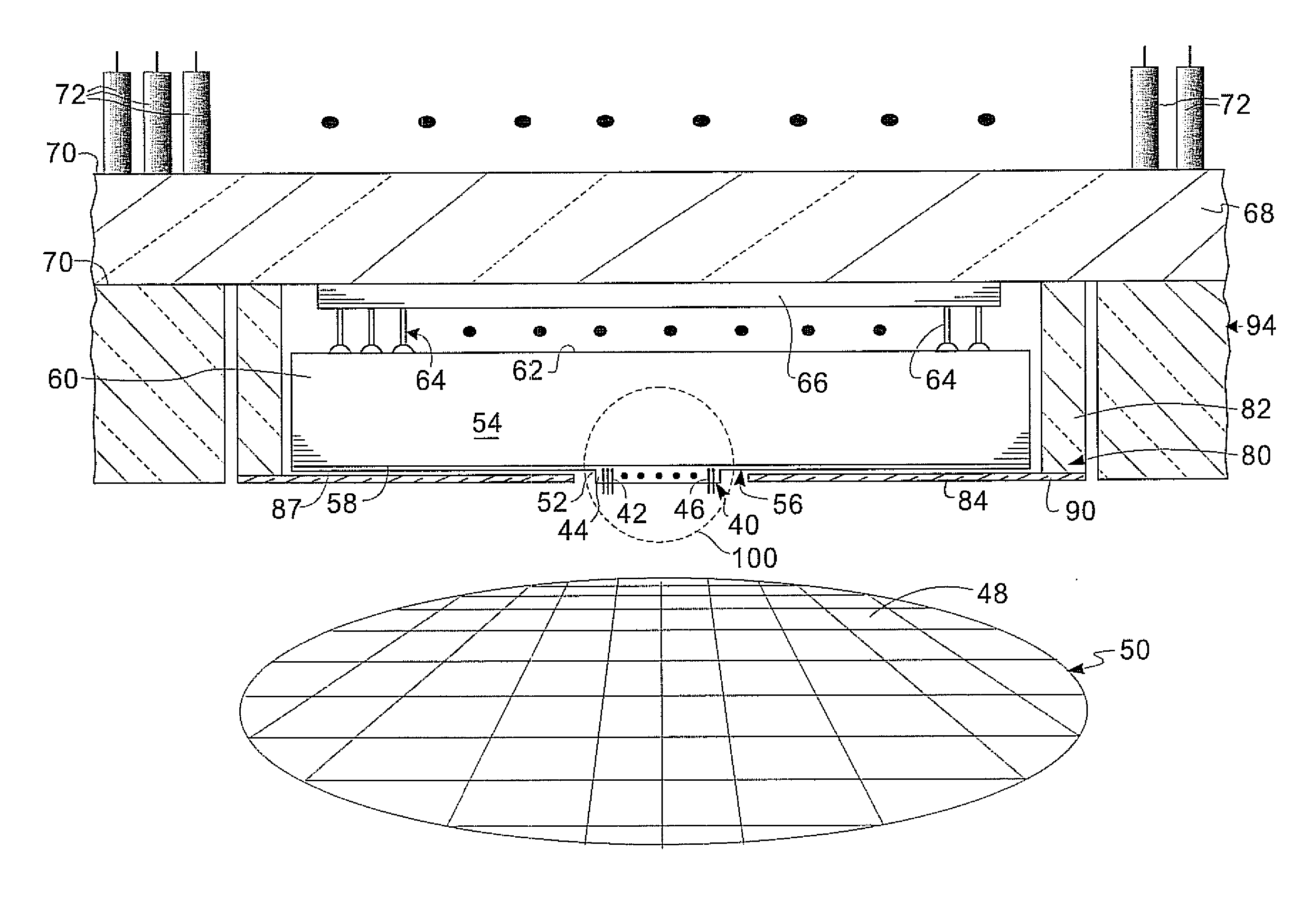 High density integrated circuit apparatus, test probe and methods of use thereof