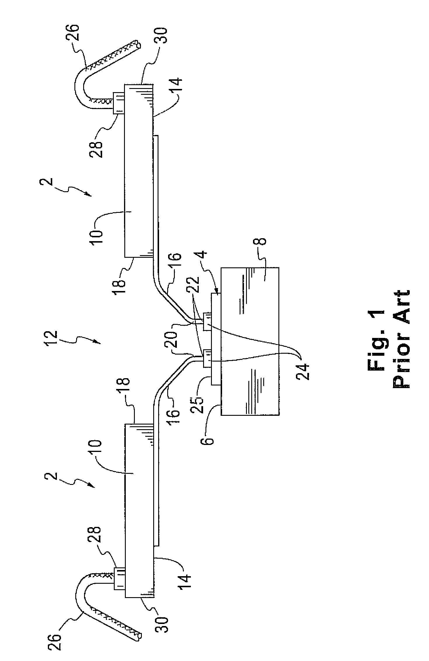 High density integrated circuit apparatus, test probe and methods of use thereof