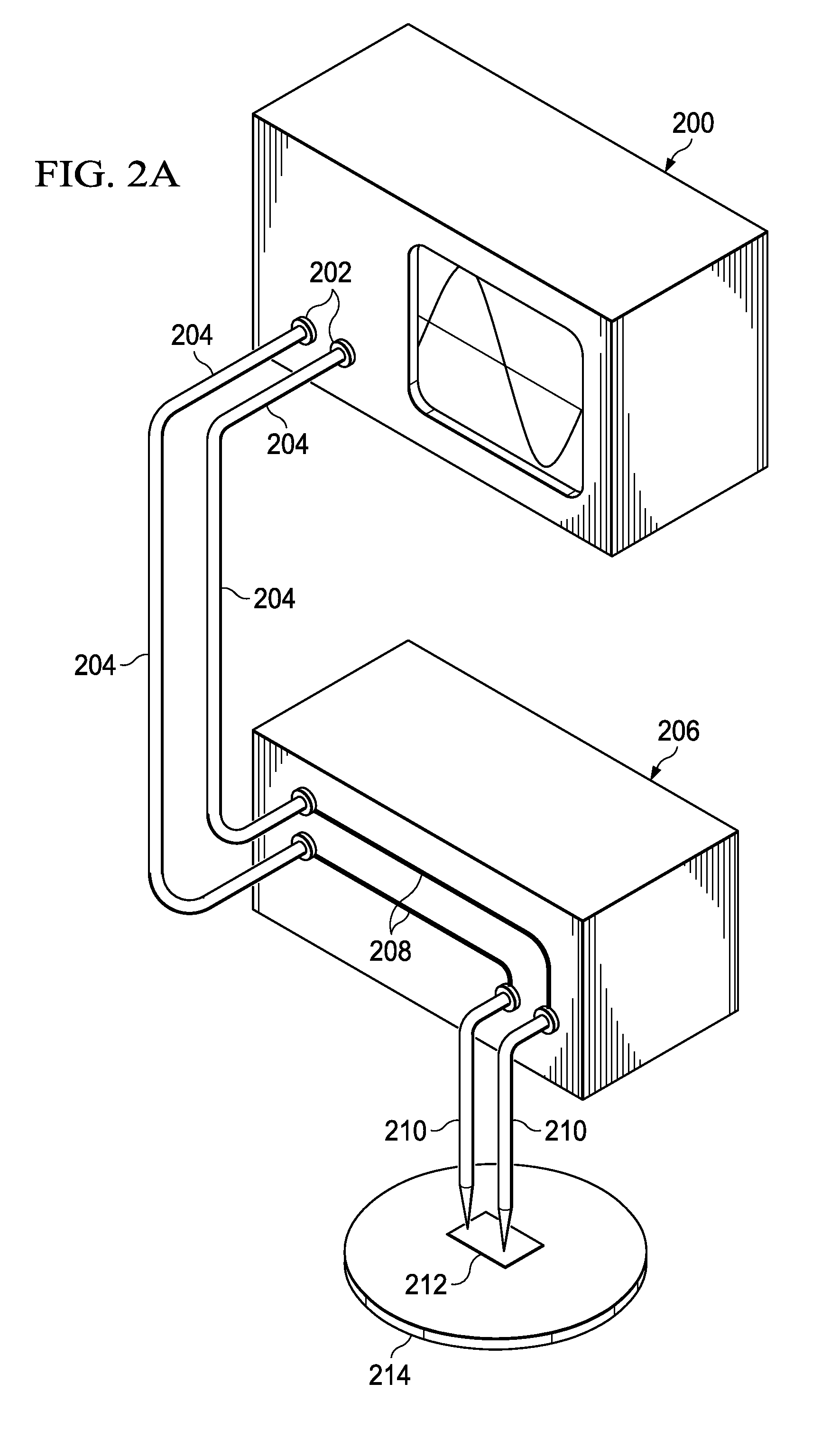 AC impedance spectroscopy testing of electrical parametric structures