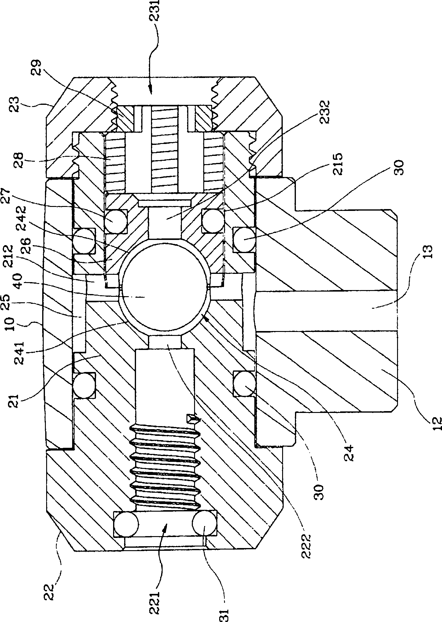 Schrader valve and Presta valve combined valve head