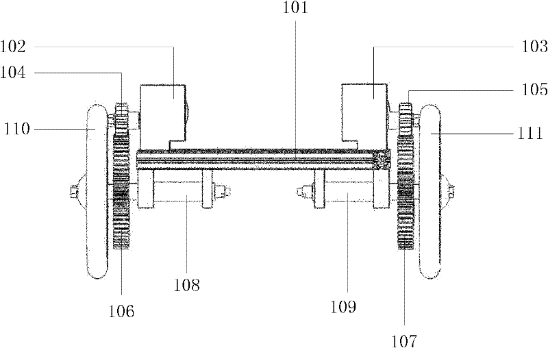 Omnidirectional mobile device for electric wheelchair