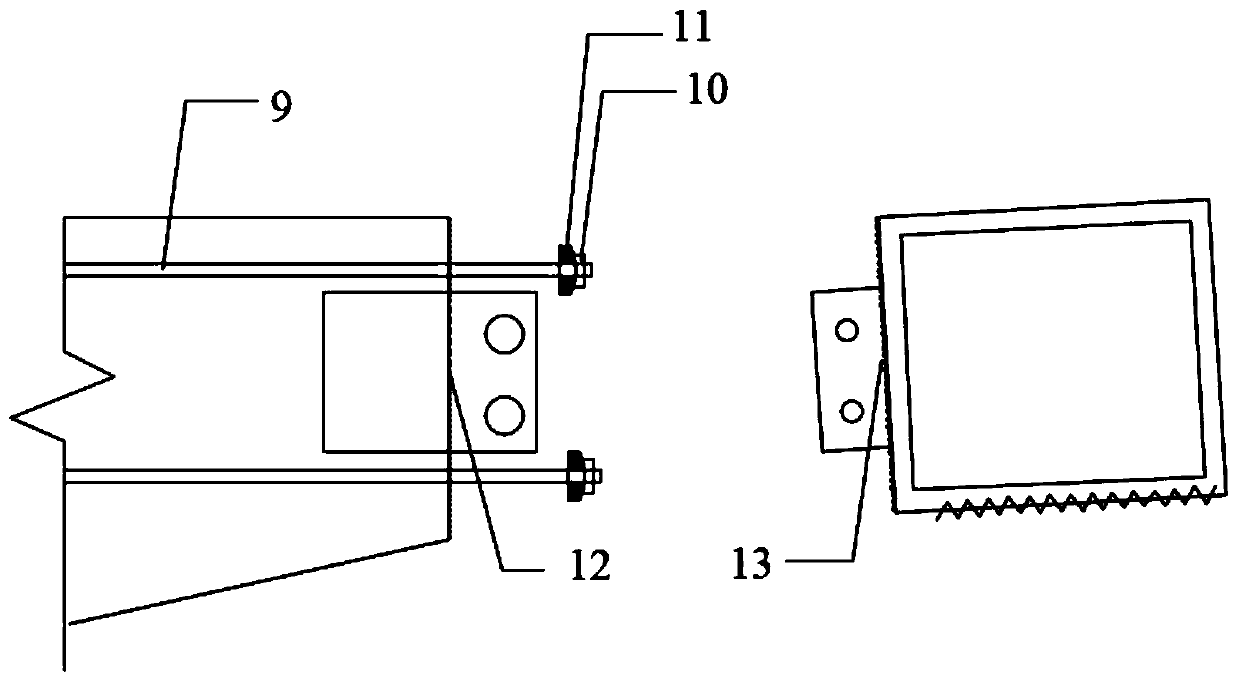 Connecting assembly and connecting method of magnetic levitation track beam and functional part