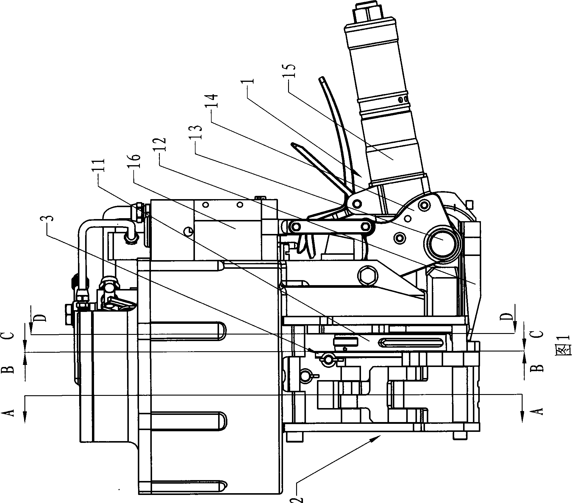 Binding machine with buckling-free steel belt