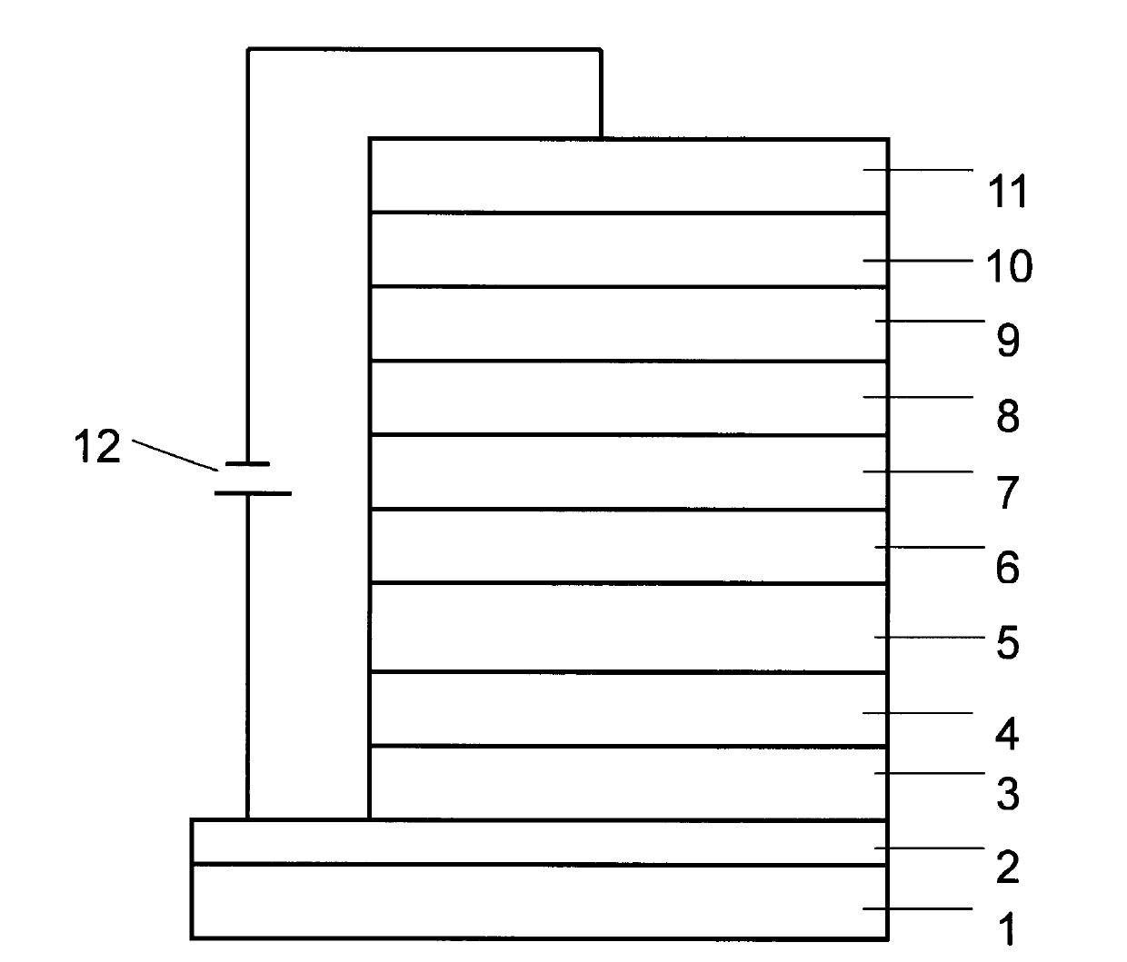 An OLED device and a manufacturing method thereof