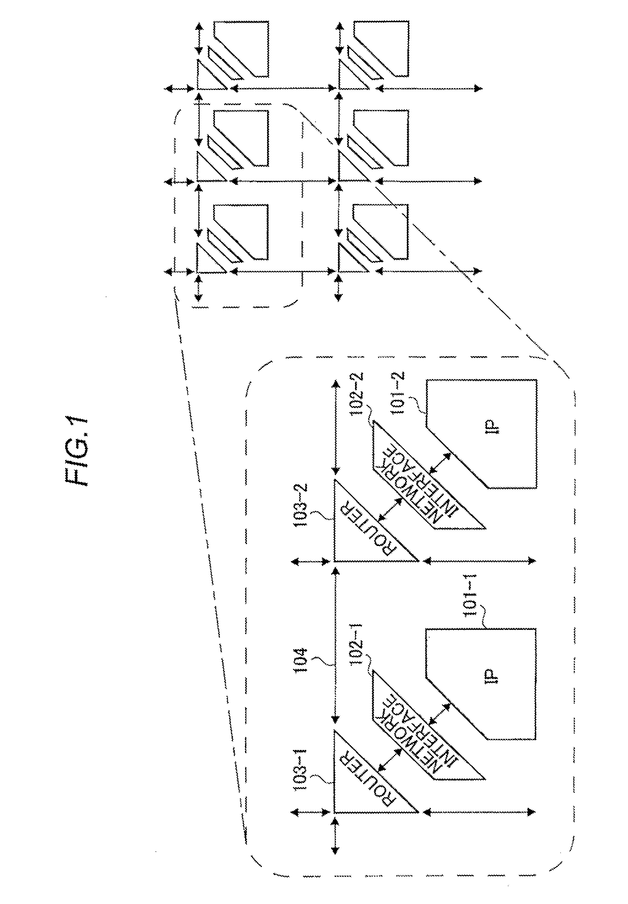 Router, information processing device having said router, and packet routing method