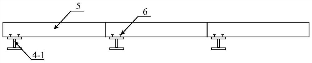 Crack-control anti-corrosion prefabricated steel-concrete composite comprehensive pipe rack