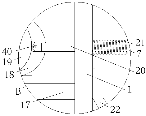 Agricultural water-saving type wheat washing device