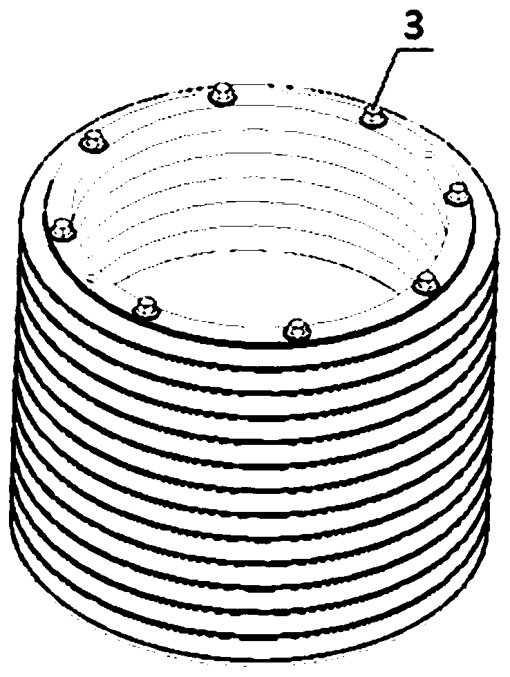 Overlaid-type belt pulley