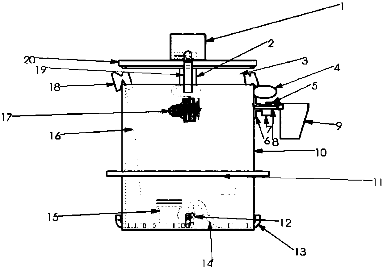 Intelligent robot for cleaning water waste through pumping and filtering and control method thereof