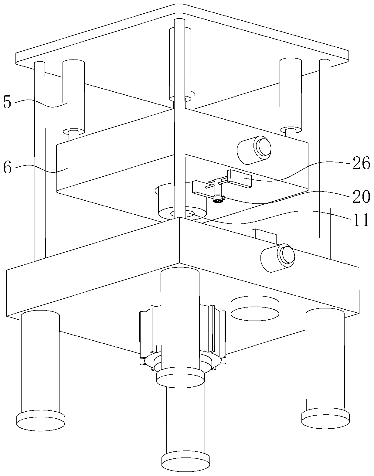 Surface treatment method for hard alloy circular saw blade